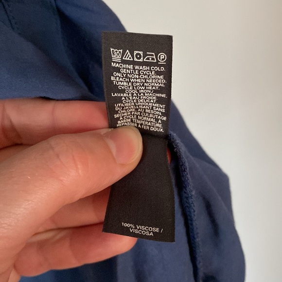 Blue Victoria’s Secret shirt dress, size XS - Picture 6 of 6